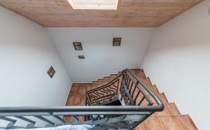 Postel nebo postele na pokoji v ubytování Apartmány Modrá Vrata
