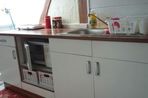 Küche/Küchenzeile in der Unterkunft Ferienwohnung in Thurnau