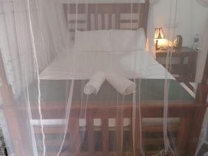 Letto o letti in una camera di Wilpattu Mookalan Resort