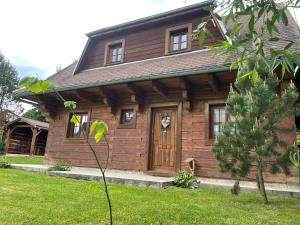 Zahrada ubytování Chalúpka pri Mare