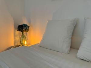 Ένα ή περισσότερα κρεβάτια σε δωμάτιο στο Beach Haven