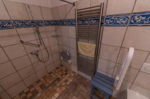 Koupelna v ubytování Apartmány Modrá Vrata
