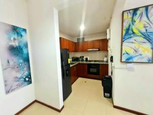 Kuhinja oz. manjša kuhinja v nastanitvi Torres del lago Pegasus Group Cartagena