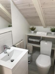 Koupelna v ubytování Casa Sagres