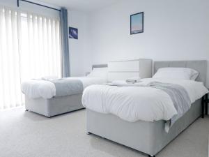 Легло или легла в стая в Deluxe 2-bed Apartment, Family friendly, Free Parking, Netflix & Amazon Prime Video Streaming
