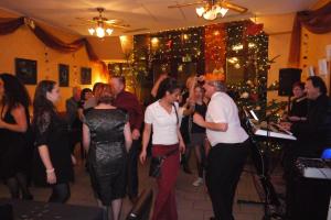 a group of people dancing at a party at Hotel Pinger in Remagen