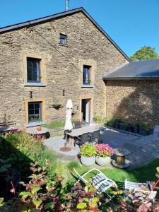 Zahrada ubytování B&B En face du Marronnier