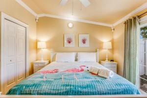 Postel nebo postele na pokoji v ubytování Blue Lagoon 1 + 21 fotografií