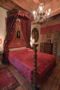 Postel nebo postele na pokoji v ubytování B&b di Charme Palazzo Lambertenghi