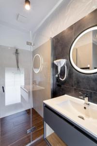 Kúpeľňa v ubytovaní ARAMIKA apartamenty
