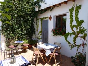 Patio nebo venkovní prostory v ubytování Casita de la Vaca