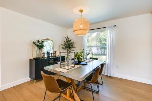 a dining room with a table and chairs at Naples Duplex Home with Private Pool and Lanai! in Naples