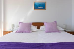 Postel nebo postele na pokoji v ubytování Guest house Lenka