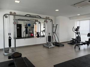 Fitnesscentret og/eller fitnessfaciliteterne på Departamento Torre JR Premier Tabasco 2000