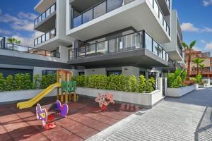 a rendering of a apartment building with a playground at Boho chic in Jávea