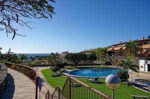 a view of a resort with a swimming pool at CASA TITINA in San Miguel de Abona