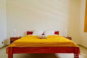 Postel nebo postele na pokoji v ubytování Villa T4 La Sagesse WS - Piscine Privée