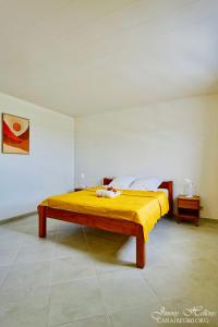 Postel nebo postele na pokoji v ubytování Villa T4 La Sagesse WS - Piscine Privée