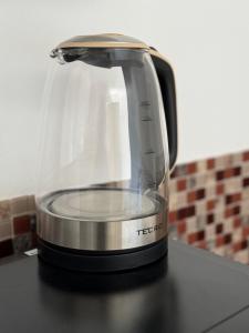 a blender sitting on top of a counter at Trsat-Kampus apartments in Rijeka