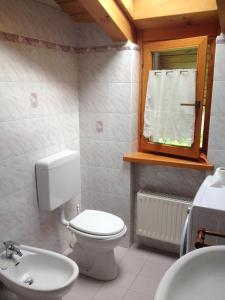 Phòng tắm tại Via Padova