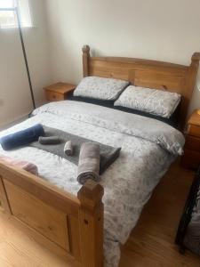 Postel nebo postele na pokoji v ubytování Aspect apartments