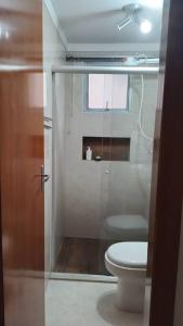 Koupelna v ubytování Apartamento Viracopos Campinas