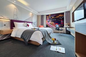 Gallery image of Yizhi Hotel - Guangzhou Zhujiang New Town Huashi Subway Station Branch Free shuttle buses at the Canton Fair in Guangzhou