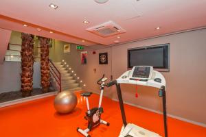 Fitness centrum a/nebo fitness zařízení v ubytování Taksim Istanbul Nis Hotel - Istiklal Street