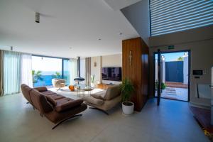Μια τηλεόραση ή/και κέντρο ψυχαγωγίας στο Villa Titanic Bodrum
