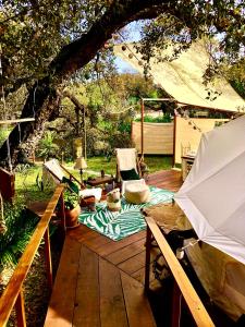 Vonkajšia záhrada v ubytovaní Glamping - La Casa del Piano