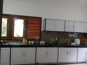 Kuchyň nebo kuchyňský kout v ubytování Sandu guest house