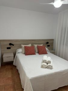 Ένα ή περισσότερα κρεβάτια σε δωμάτιο στο Balcón del Cabo
