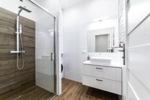 Kúpeľňa v ubytovaní Apartament Staszica + 13 fotografií