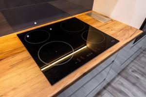 Kuchyňa alebo kuchynka v ubytovaní Apartament Staszica