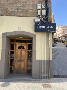 Exteriér nebo vchod ubytování Hostal La Masia