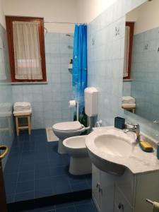 Koupelna v ubytování La casa di Beppe