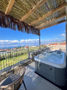 A balcony or terrace at Petrichor