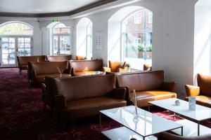 Ruang duduk di Milling Hotel Saxildhus