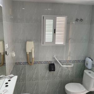 Koupelna v ubytování Hotel Algorfa