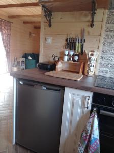 Cucina o angolo cottura di Agroturystyka Przy Siole Budy