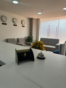 Posezení v ubytování Hotel WLH Gold Bogota