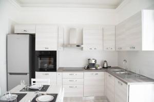 Kuchyň nebo kuchyňský kout v ubytování Puglia, Manfredonia nel cuore del Gargano