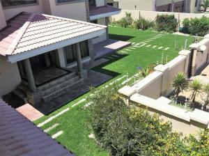 an aerial view of a garden with a house at Palazzo Gardens -Self catering Guesthouse in Swakopmund