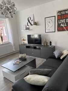 Posezení v ubytování Quartier Lookvenne Wohnung 5