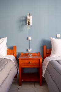 Istumisnurk majutusasutuses Hotel Theoxenia