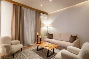 Posezení v ubytování Likoria Hotel