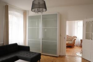 Ein Sitzbereich in der Unterkunft Besondere Ferienwohnung in Königslutter am Elm