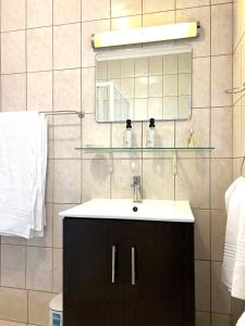 Een badkamer bij Panthera Cottage Milnerton +13 foto's