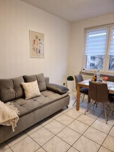 Et opholdsområde på Moderne Wohnung in Hagen