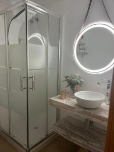 Een badkamer bij Wonderful Home